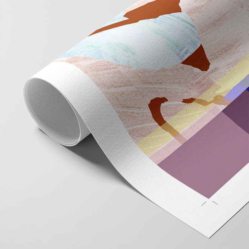Lucca en couleur II - Impression sur toile seulement - NON-CADRE, H 18 po x l 12 po