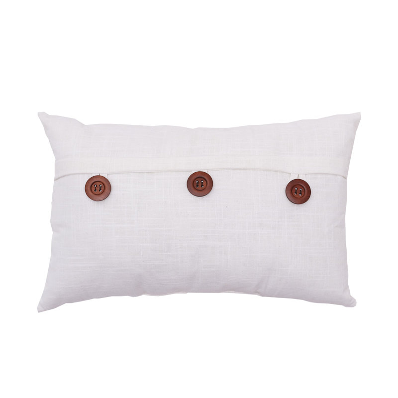 Envelope Lumbar Pillow, Cream