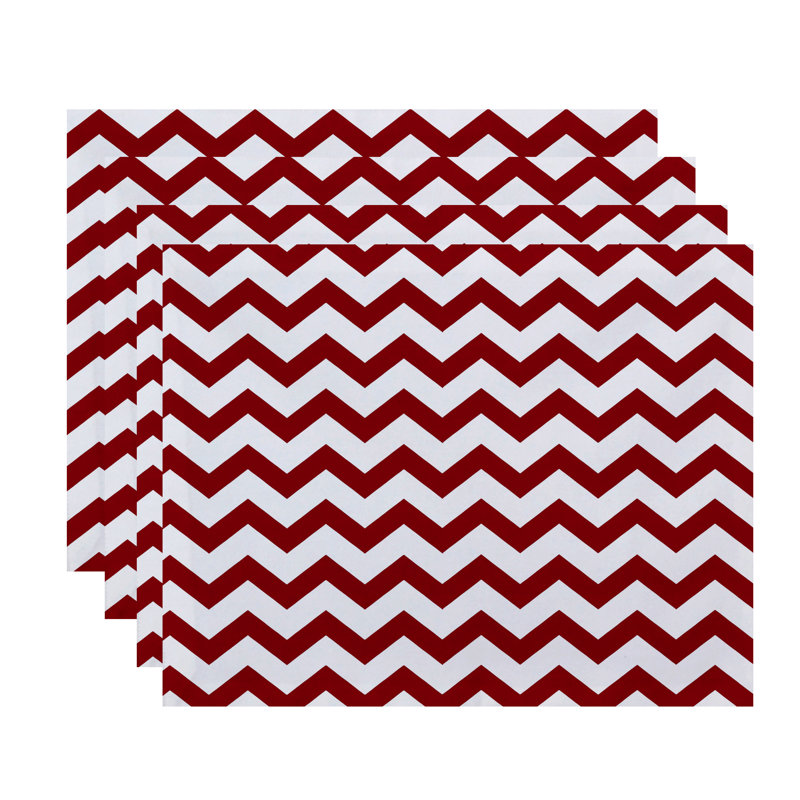 Napperon Aamna, Rouge