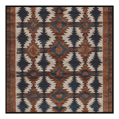 Machine Washable Turkish Black Area Rug