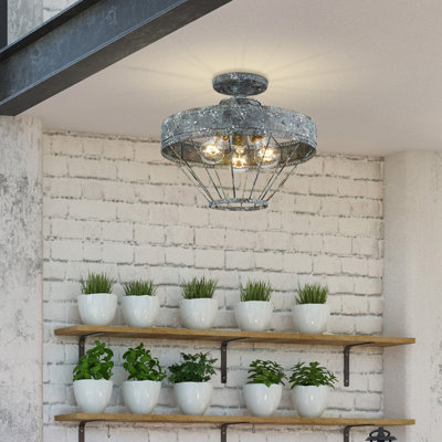 Tenor Semi Flush Mount