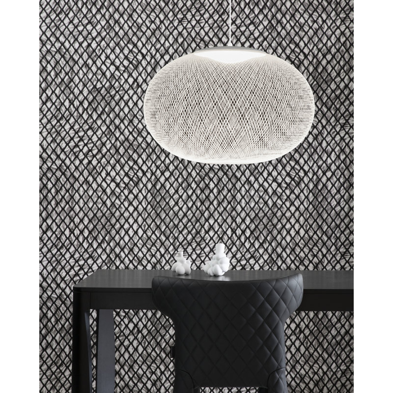 NR2 1 - Light LED Pendant, Large, Black