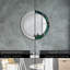 Huldar Glass Flat Wall Mirror
