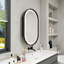 Armoire de rangement avec miroir lumineux DEL