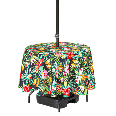 Akeil Floral Water Repellent Tablecloth