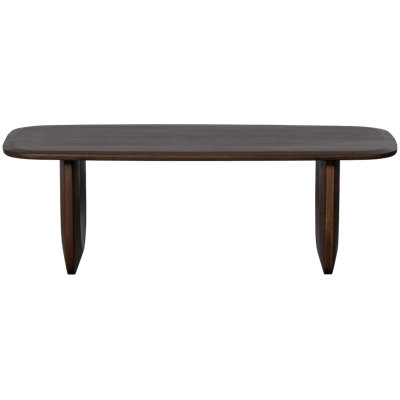 Frequent Solid Wood Sled Coffee Table