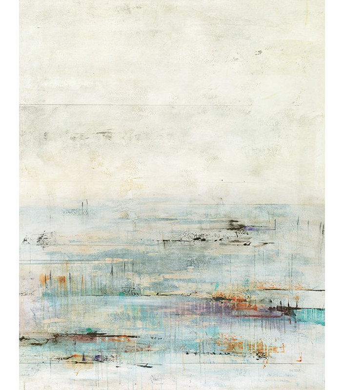 Lucid Clearing Print by Christopher Peter, 60" H x 47" W x 1.5" D, Knife Gel