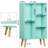 5 Cube Bookshelf 3-Tier Bookcase With Legs,Book Shelf Cute Storage Organizer,Free Standing Open Toy Shelves Wood Bookshelves,Display Bookcases For Bedroom,Living Room-18938595