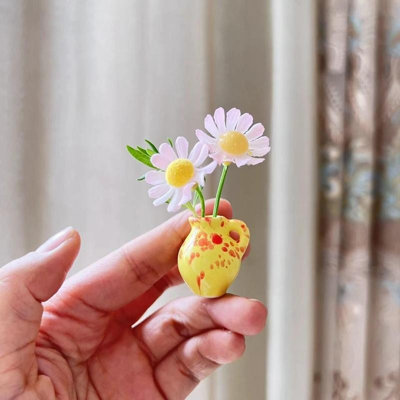 8PCS Mini Vase Magnets Fridge Magnets