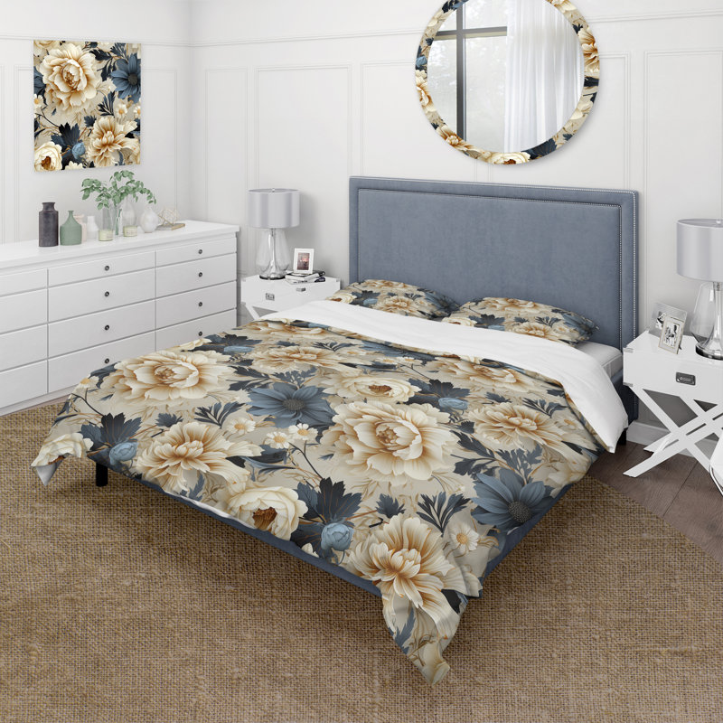Ensemble de housse de couette Neo Victorian Fusion Victorian, Housse de couette pour très grand lit et 2 très