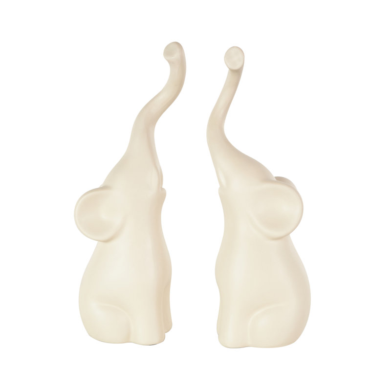 Sculpture Cole and Grey Elephant