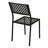 Premium All-Weather Wicker Outdoor Stacking Dining Side Chair with Cushion