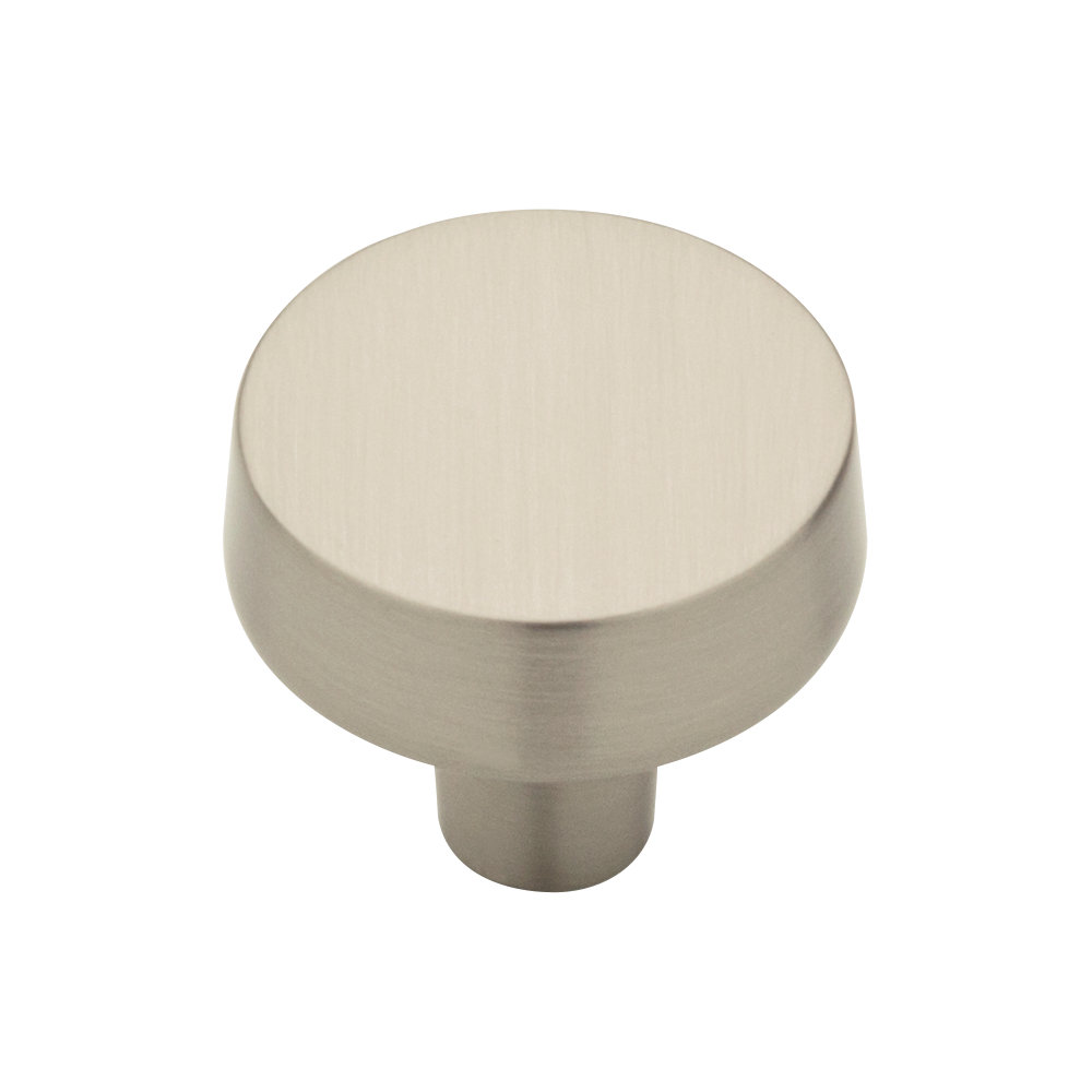 Soft Modern 1 3/8" Diameter Round Knob (Set of 12) Franklin Brass 