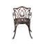 Chaise de salle à manger Tucson, cuivre noir (ensemble de 2)