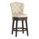 Marthasville Swivel Upholstered Counter Stool