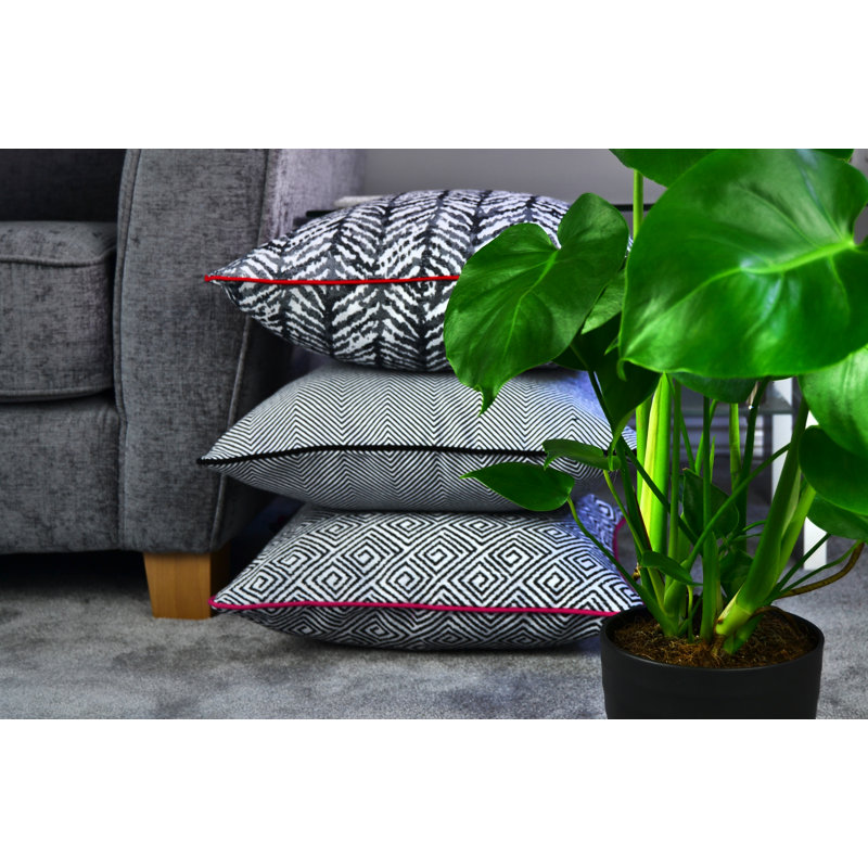 Vadstena Chevron Square Cushion Cover, 60 x 60cm