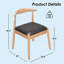 Ensemble de 2 chaises de salle à manger Weave-118218300-118218303