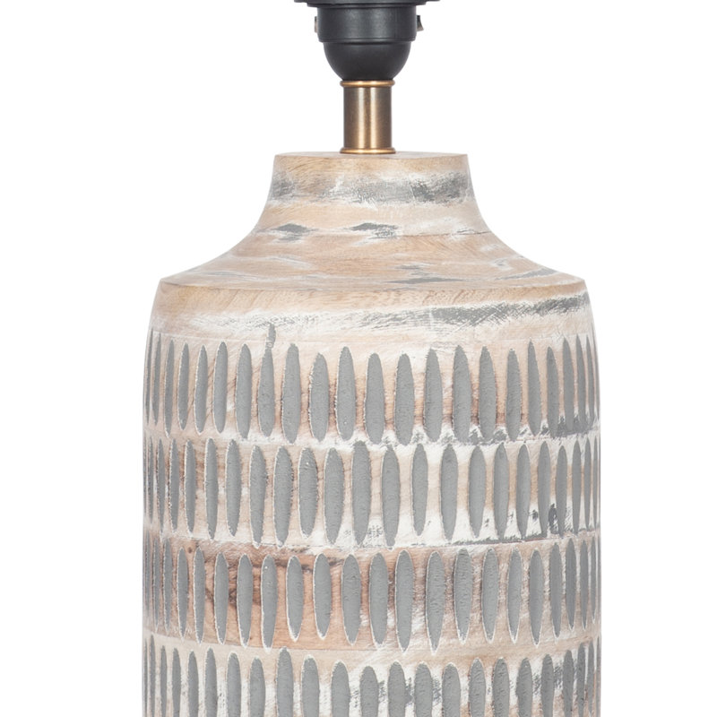 Danske Solid Wood Lamp Base Lamp