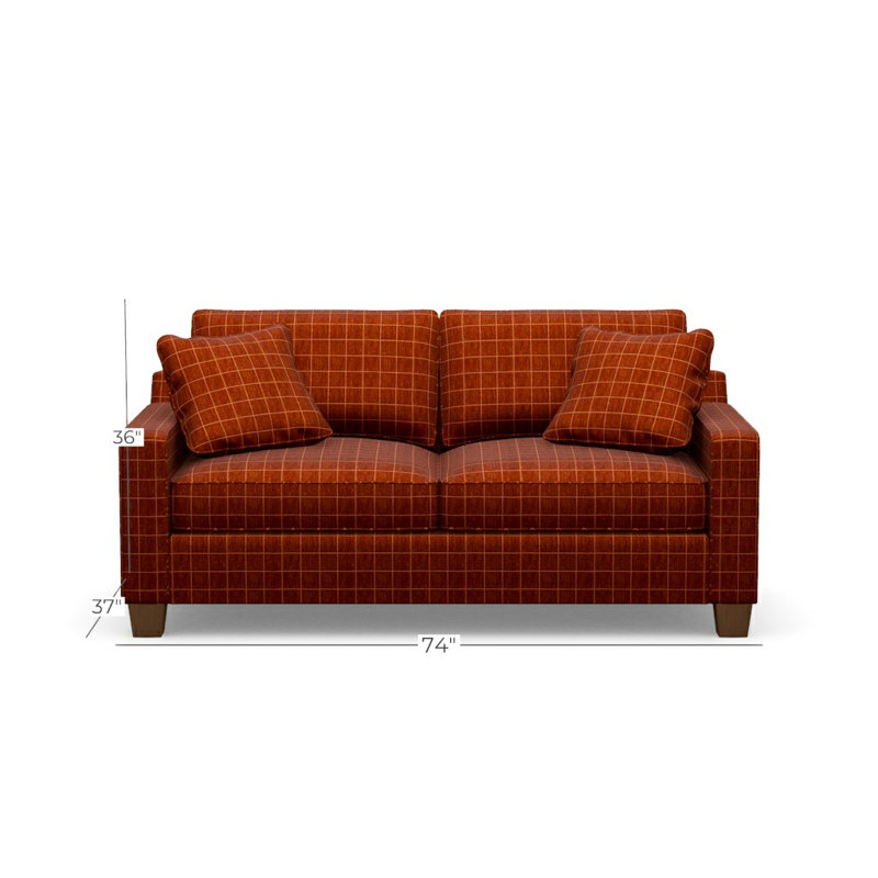 Metro Sofa, Walnut, Block 654272