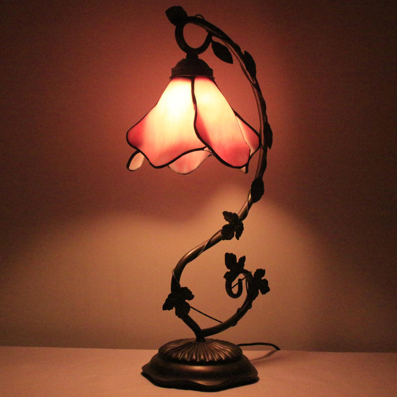 Lampe de table Tiffany Rose