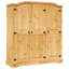 Lonepine 3 Door Solid Wood Wardrobe-86317407