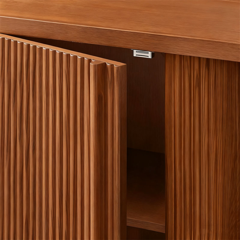 Console Retro Minimalist, H 31,5 po x l 47,24 po x P 15,75 po