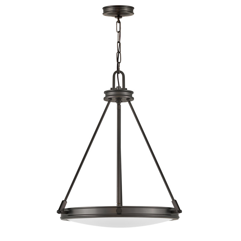 Luminaire suspendu à quatre lumières Collier - Oxyde noir