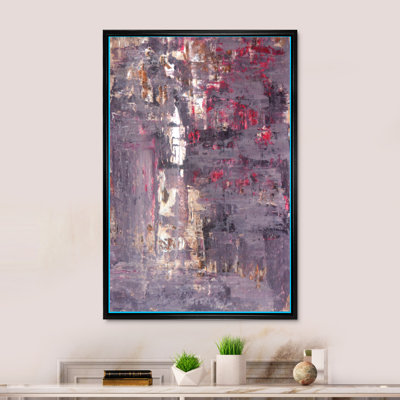 Art moderne gris et bleu II 2PT47737