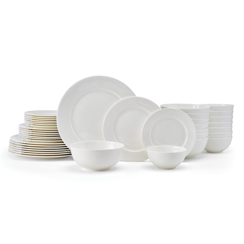 Service de table en porcelaine 40 pièces Bee, service pour 8