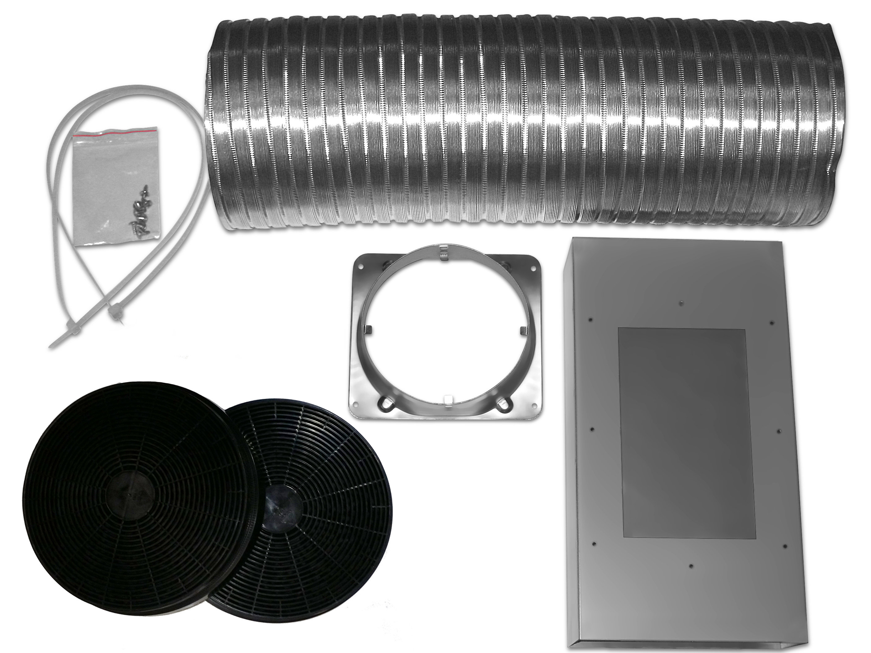 Ancona Recirculation Wall Mounted Range Hood Non-Duct Kit - Wayfair Canada