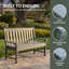 Banc de jardin 52 po pour l'extérieur-130021080