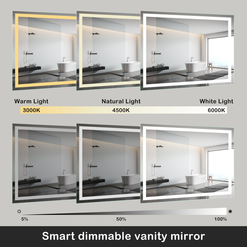 Naliyah Wall Mirror, 48" x 60"