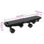 Andrejs 8cm H x 36cm W x 10cm D 170kg Furniture Trolley