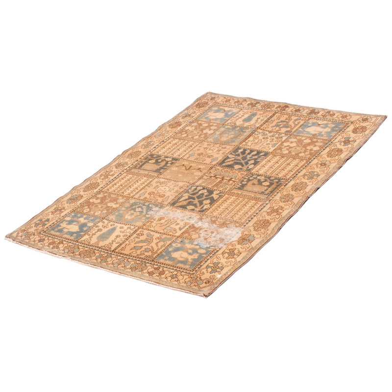 Tapis unique en laine 4 pi 4 po x 6 pi 4 po Wallache