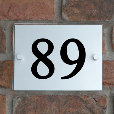 Champy 15cm H Plastic House Number