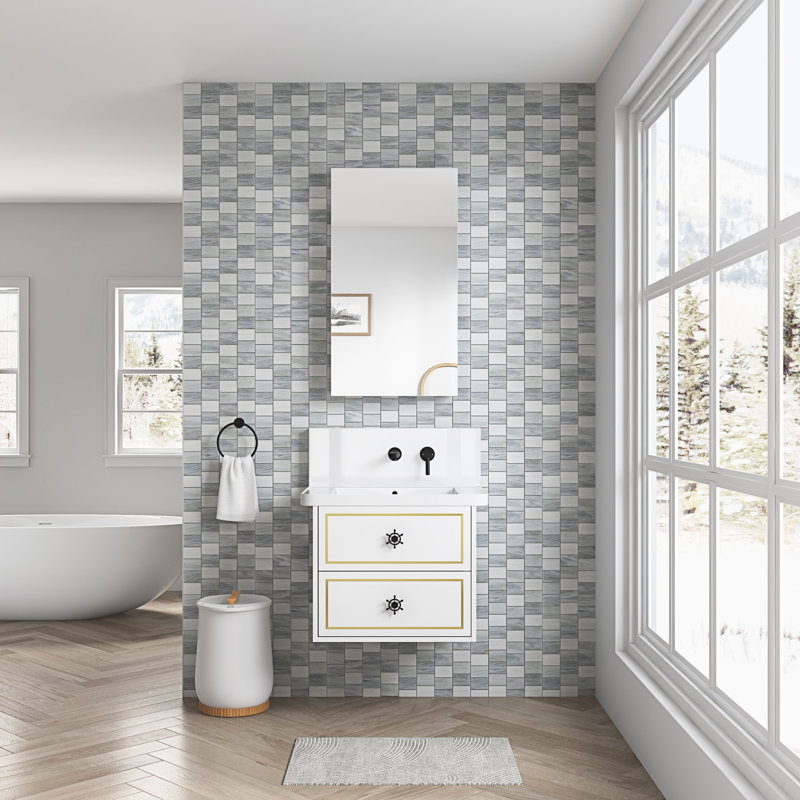 20''X36'' Bathroom Mirror Cabinet - Engineered Wood. Wall Mount. Recessed/Surface. Manicure Storage. Stylish Look. Easy Installation 36'' H Medicine 20'' W. Wooden Door. Face Mask And Functional. No