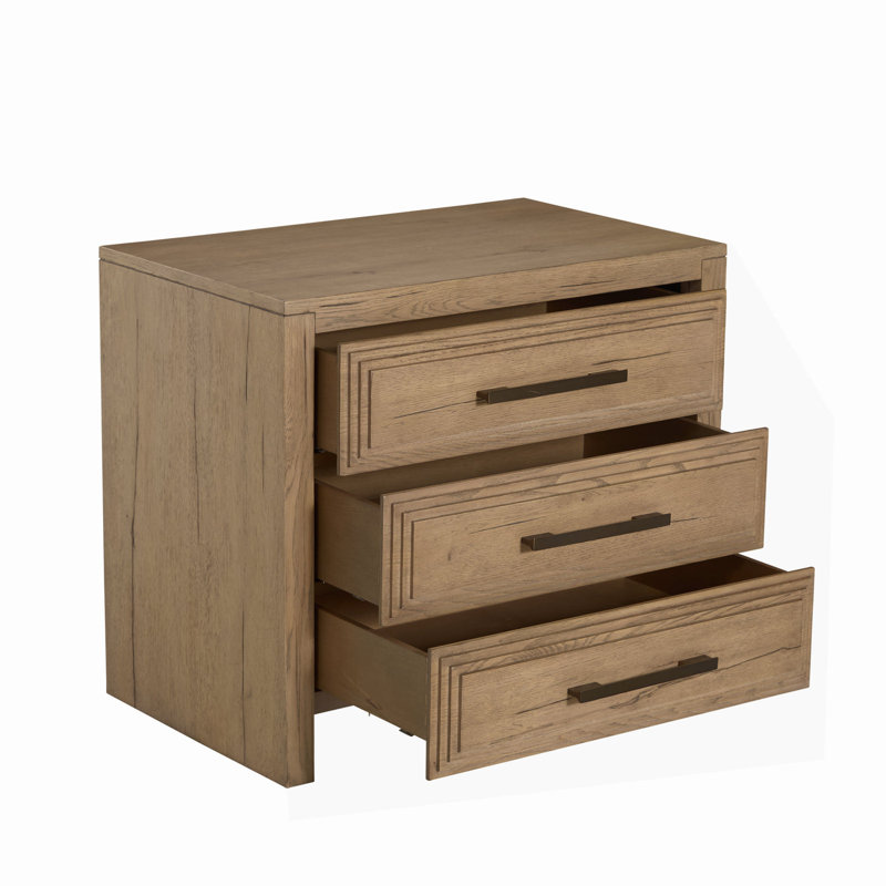 Wren Oak Wood Chest - Dawn