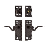 Nostalgic Warehouse Craftsman Entry Set with Manor Lever