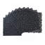 Carreaux de terrasse 12 po x 12 po à emboîtement gris en plastique imperméable et anti-dérapant-113414157
