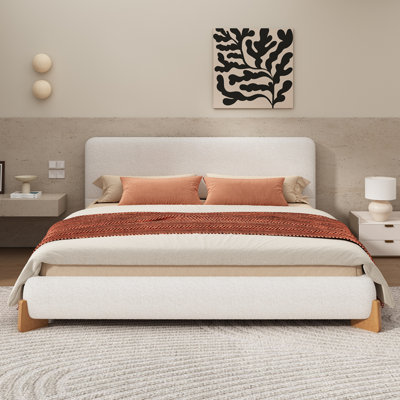 Lit tapissier Elegant Boucle