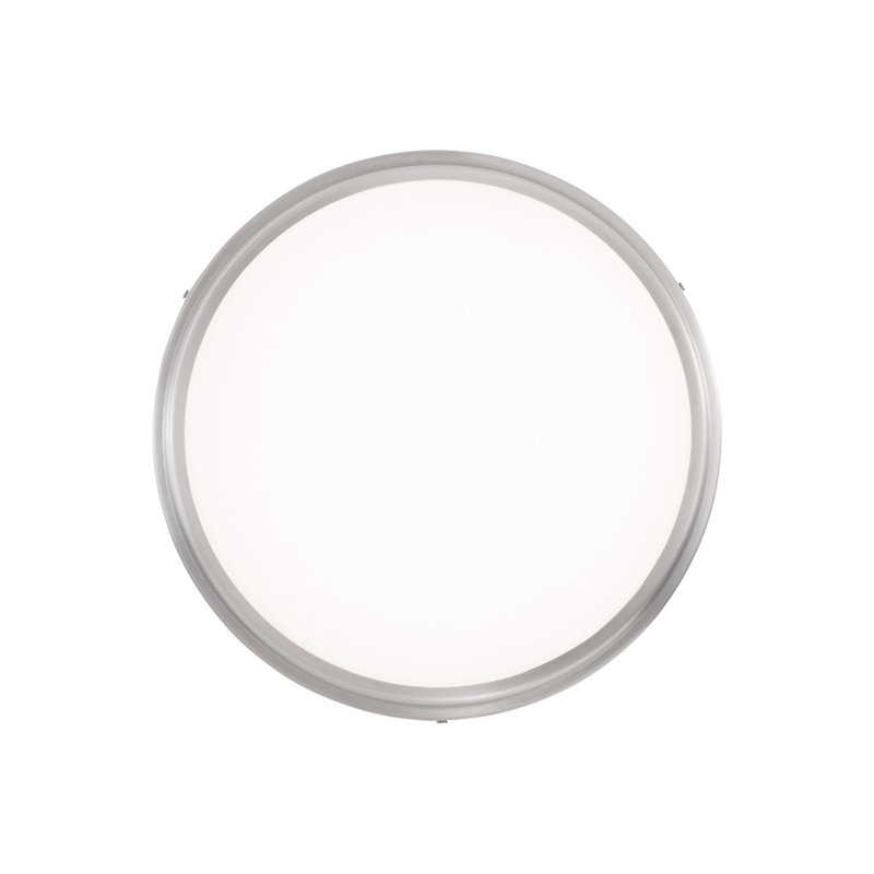 Campa 1 - Light LED Flush Mount, 2.5" H x 8" W x 8" D, Aged Brass