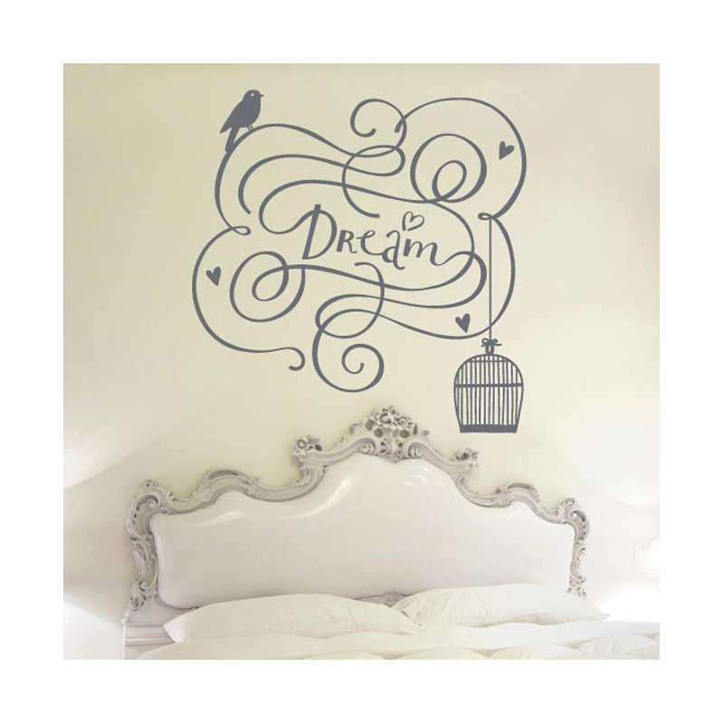 Abstract Wall Decal, Grey