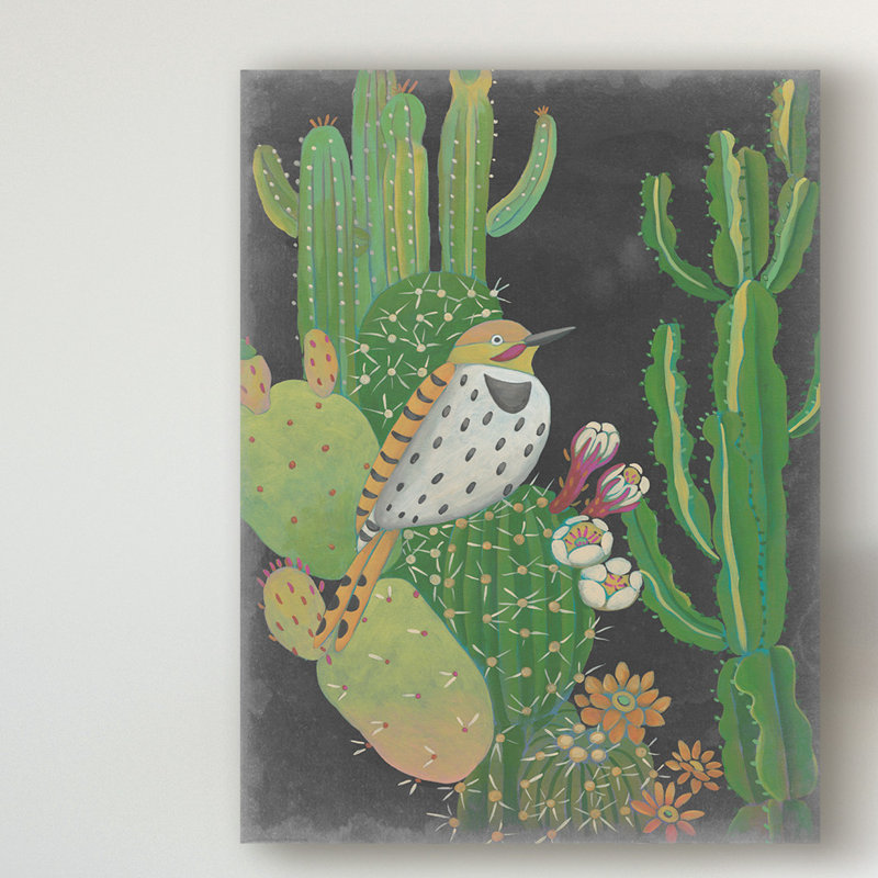 «Desert Twilight I» par Chariklia Zarris - reproduction d'art sur toile, H 47 po x l 35 po x P 2 po