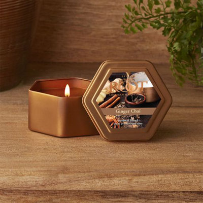 Ginger Chai Scented Jar Candle