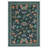 Floral Machine Washable Rug with Non-Slip Backing, Soft Thin Low Pile Non Shedding Floor Carpet, Indoor Foldable Printed Accent Mat for Living Room/Nursery/Bedroom-403651629