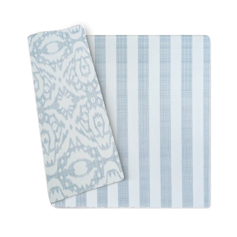 Reversible Emerson Foam Playmat, Blue