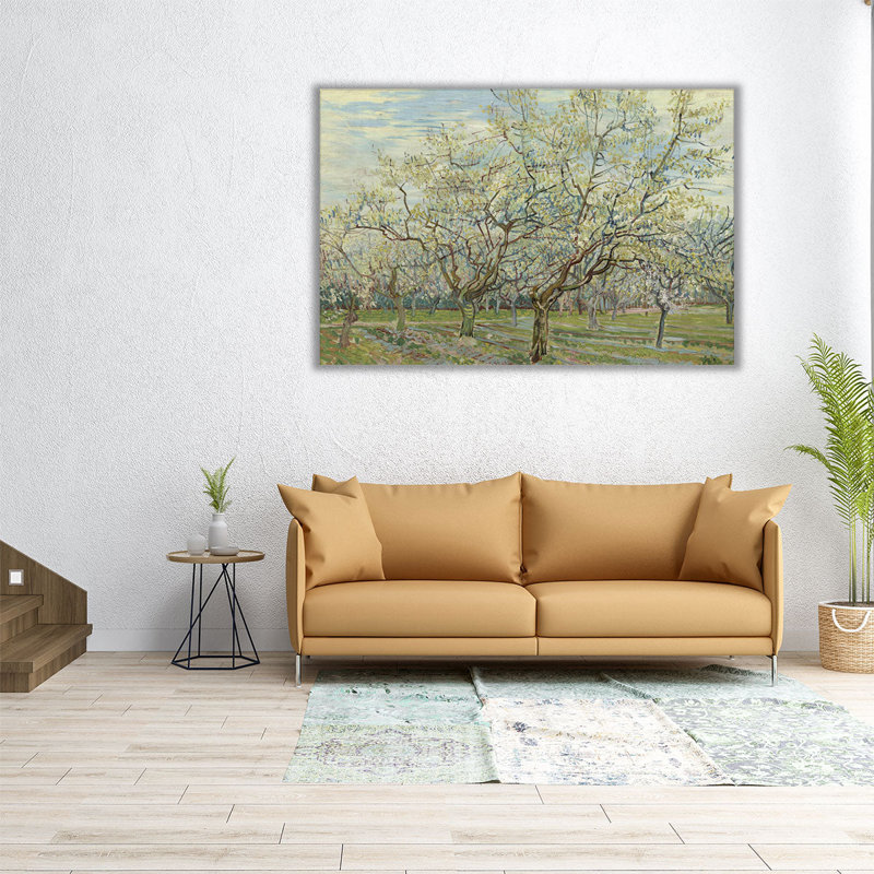 The White Orchard, 1888 - reproduction d'art sur toile, H 20 po x l 30 po