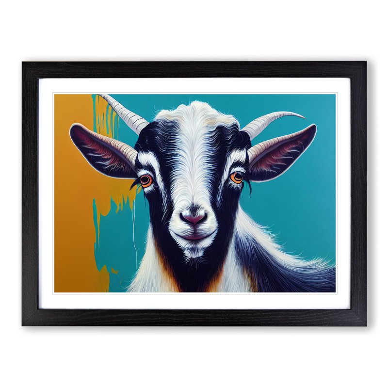 Goat in Colour Vol.2 - Framed Print