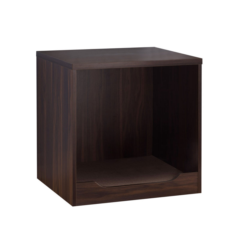 Table de bout pour animaux de compagnie avec tapis amovible