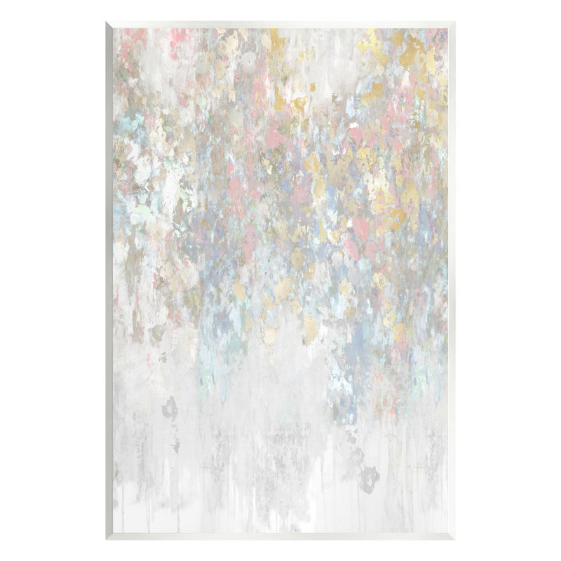 Pastel and Glam Abstract par Nikki Robbins, H 19 po x l 13 po x P 0,5 po